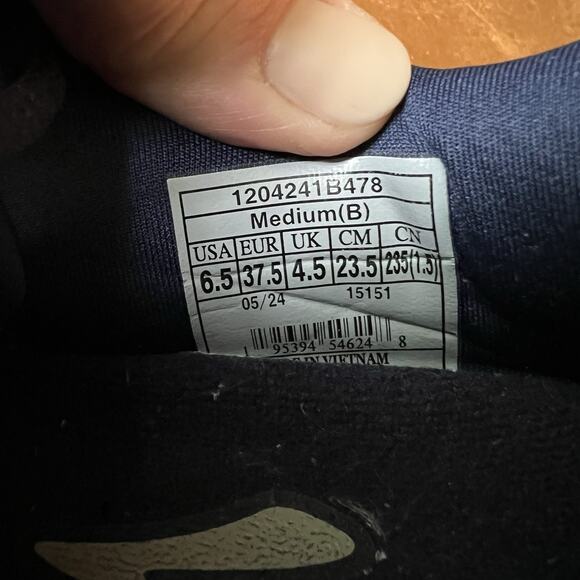 Brooks Womens Revel 7 1204241B478 Blue Running Shoes Sneakers Size 6.5 - Picture 8 of 16